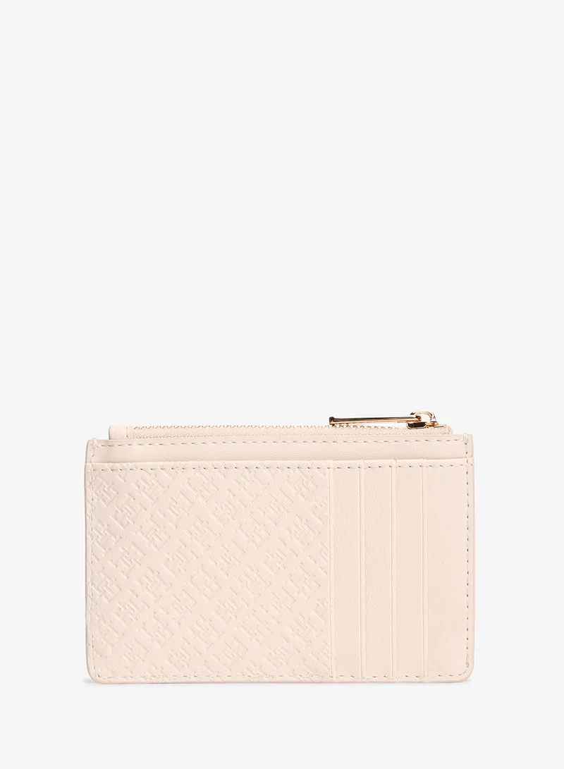 TOMMY HILFIGER  Icon Debossed Credit Card Holder for Women | Best Price UAE
